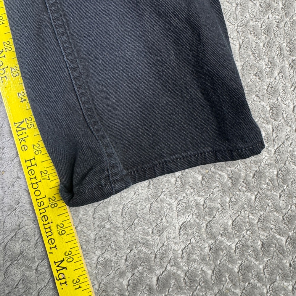 Denizen from Levis 285 Relaxed Fit Black Jeans Mens 30x30 Casual Denim Pants - Picture 6 of 12